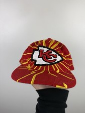 Vintage Starter Kansas City Chiefs Shockwave Shatter Snapback Hat picture