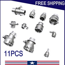NEW 11PCS Coolant Water Radiator Hose Connectors Fit For BMW B48 Engine Aluminum picture