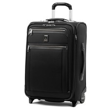 Travelpro Platinum Elite Softside Expandable Luggage, 2 Wheel Black 22 Inch U1 picture