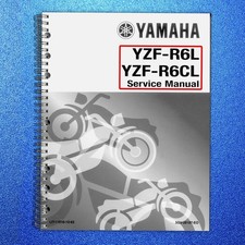 YAMAHA YZF-R6 1999 2000 2001 2002 Motorcycle Service Manual - COIL BOUND picture