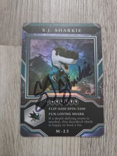 2021-22 Upper Deck MVP - Mascot Cards San Jose Sharks #M-23 Signed Card picture