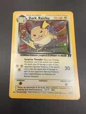 Dark Raichu 83/82 Team Rocket Holo picture