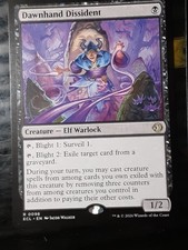 Dawnhand Dissident , Lorwyn Eclipsed , Near M ,MTG ,  picture