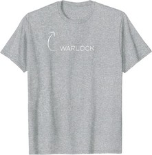 I'm A Warlock T-Shirt Role Playing Character Class Men Women T-Shirt picture
