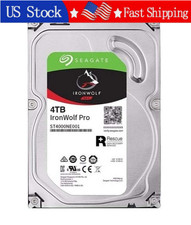New Seagate ST4000NE001 IronWolf Pro 4TB 7200RPM 256MB SATA 3.5