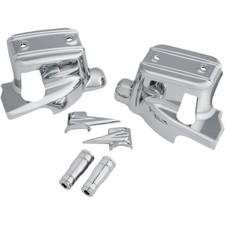 Kuryakyn Handlebar Control Dress-Up Kit Chrome #1739 Harley Davidson picture