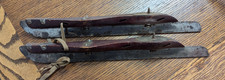 Antique Wooden Ice Skates 17