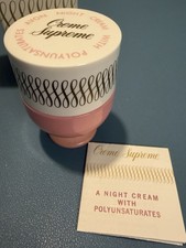NIB Vintage 1960s 1970s Avon Creme Supreme Night Cream Pink Bottle Sealed HTF picture