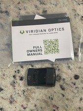 Viridian 981-0054 RFX11 3 MOA Green Dot Reflex Sight Shield RMSc Footprint picture