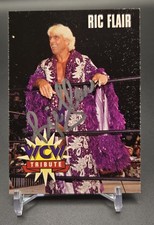 1995 Cardz WCW Main Event Tribute Ric Flair #78 - Autographed - JSA Witnessed picture