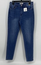 Vibrant  jeans womens size 30/13 jegging high rise stretch blue Denim NWT picture