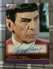 2011 Star Trek Classic Movies Heroes And Villains A126 Leonard Nimoy As Spock  picture