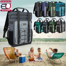 24/40 Cans Backpack Cooler Insulated Leakproof Waterproof Beach Travel Outdoor picture