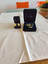 Tiffany & Co by Elsa Peretti 18k Yellow Gold Jumbo Bean Earrings, 17.5g picture