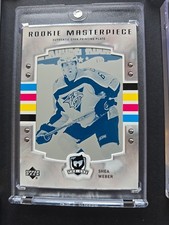 2006-07 The Cup SHEA WEBER O PEE CHEE Rookie Masterpiece 1/1 Printing Plate CYAN picture