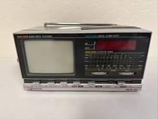 Vintage 1984 Emerson BCR-45 CRT TV AM/FM Radio Alarm - Works Great picture