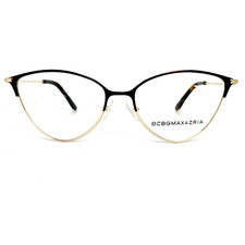 BCBG Maxazria Cat Eye Eyeglasses Made In Italy 54 16 135 Arla Gold H13533 picture