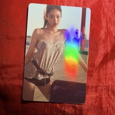 Jennie BLACKPINK Tours K Pop Girl Photo Goddess Idol Foil Shiny Card Desert picture