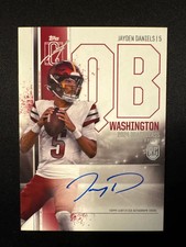 2024 Topps Rookie Class Jayden Daniels Variation Rookie Auto picture