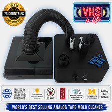 VHS Mold Cleaner Betamax Analog Tape Removal System w/Vacuum for Mold Capture picture