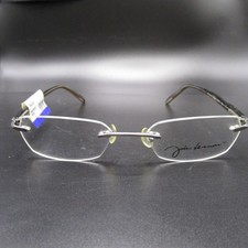 John Lennon Imagine Rimless Eyeglass Frames 50-18 Grey Gunmetal Lightweight picture