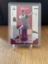 2004 Leaf Certified Materials - Randy Johnson #156 Red Mirror Combo Relics /250 picture