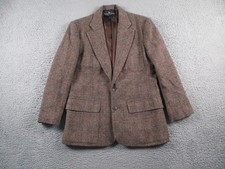 Ralph Lauren Blazer Mens Medium Brown Tweed Wool Vintage 70s Sport Coat picture