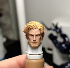 1/12 Painted Comics Young Aquaman Head Carving Model Toys picture