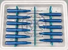 Set of 11 Codman MicroSect Curettes MIS Spine Curettes Cervical Neuro Orthopedic picture
