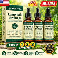 Lymphoria Lymphatic Drainage Drops Herbal Liquid Lymph Support Wellness Tincture picture