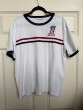 Harley Davidson Vintage-Inspired Racing Stripes Shirt - Size LARGE picture