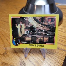 1990 Topps Dick Tracy Trading Card #86 Tracy’s Gamble picture