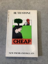 Ruth Stone Cheap New Poems and Ballads 1975 Vintage Poetry PB picture