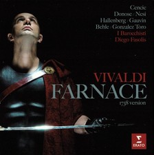 VIVALDI Farnace 1738 Ferrara Version Cencic Fasolis 3CD Opera Box Set +BONUS CD picture