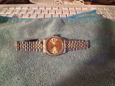 rolex 38cc date just with jubille baqnd gold and silver picture
