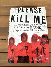 Please Kill Me Oral History of Punk McNeil McCain Hardcover  1996 First Edition picture