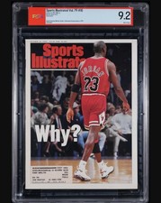 Michael Jordan 1993 Sports Illustrated Why? Subscription Issue PSA 9.2 RARE picture