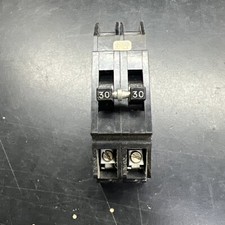 ZINSCO SYLVANIA CHALLENGER GTE Q230 2 Pole 30 AMP Type Q QC Circuit Breaker picture