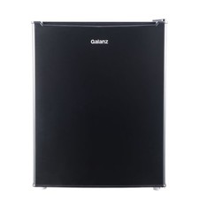 Galanz 2.7 Cu ft Single Door Mini Fridge, Black, Estar, New, Width 19.13