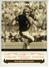 2006 Donruss Classics Boomer Esiason Timeless Tributes /100 picture