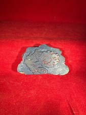 Antique Hand-Carved Wooden Printing Block Floral & Geometric Design       39-229 picture