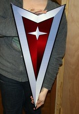 Pontiac Arrow Metal Sign 30