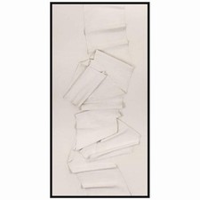 Palms of Perception I, Abstract 3D Framed Canvas Painting 30 x 60 in   picture