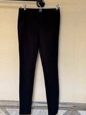 NWT Ann Taylor Loft Petites Size XSP Leggings Black Pants Dressy Work Pull On picture