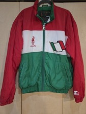 Vintage 1996 Atlanta Olympics Starter Italy Flag Windbreaker Men’s L picture