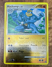 Nintendo Pokemon TCG Machamp 20/100 Stormfront Holo Rare 2008 picture