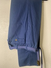 Vtg 80s PCH Pacific Coast Highway Fade Out Pants Mens 34 Blue Beach Skater Surf picture