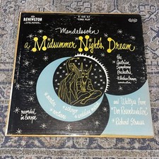 Mendelssohn Midsummer Nights Dream Rare Austrian Symphony Orchestra Europe 1951 picture