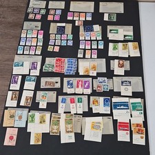 Israel MNH Stamp Lot with tabs. 1949-81. 680+ all labeled and sorted stock  picture