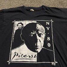 Vintage Pablo Picasso Art Portrait T Shirt picture